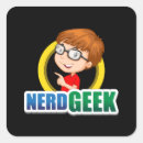 Search for funny cool humour stickers Nerd