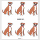Search for boxer dog lover stickers Dogs