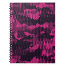 Search for military camouflage notebooks Pink