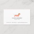 Search for dachshund business cards Veterinarian
