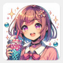Search for cute bubble tea stickers Cartoon