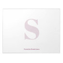 Search for notepads Monogrammed