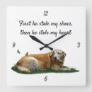 Search for dog breed clocks Labrador