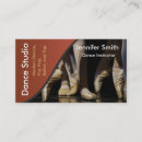 Search for dance studio business cards Modern