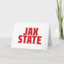 Search for red state cards Jacksonville state university logo