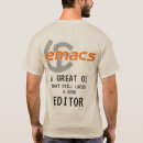 Search for emacs tshirts Editor