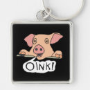 Search for oink oink key rings Pig
