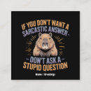 Search for sarcastic business cards Funny