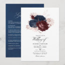 Search for maroon and gold wedding invitations Floral