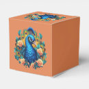 Search for peacock favour boxes Feather