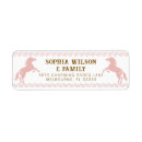 Search for with horses return address labels For kids