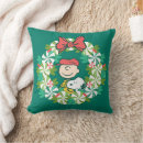 Search for peppermint candy cushions Snoopy