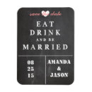 Search for funny save the date magnets Married