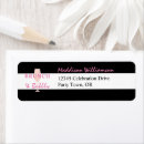 Search for bubbles return address labels Pink