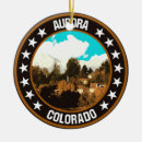 Search for aurora christmas tree decorations Colorado
