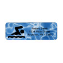 Search for swimmer return address labels Pool