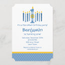 Search for menorah invitations Candles