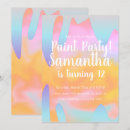 Search for paint drips invitations Colourful