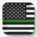 Search for us flag paper plates Military
