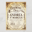 Search for ring ceremony invitations Typography