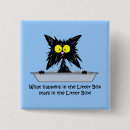 Search for cat box badges Humour