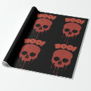 Search for bloody wrapping paper Skull