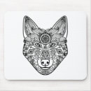 Search for wolf inspirational mouse mats Zendoodle