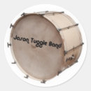 Search for bass drum stickers Band