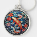 Search for koi fish key rings Oriental