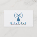 Search for tech support business cards Technician