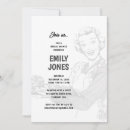 Search for retro 50s bridal shower invitations Fifties