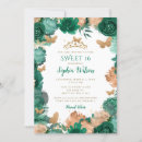 Search for emerald green and gold sweet 16 invitations Elegant
