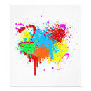 Search for paint splatter art Colour