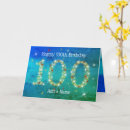 Search for 100th birthday cards One hundred