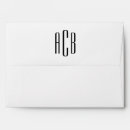 Search for letter envelopes Monogrammed