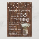 Search for i do bbq shower invitations Mason jar