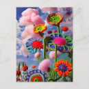 Search for fantasy vertical postcards Flowers