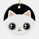 Search for two cats christmas tree decorations White