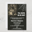 Search for gothic engagement party invitations Scary
