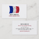 Search for language teacher business cards French