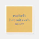 Search for bar mitzvah napkins Stylish