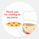 Search for pizza chef stickers Birthday