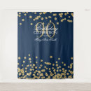 Search for blue gold birthday backdrops Glitter