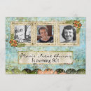 Search for shabby invitations Blue