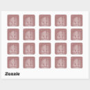 Search for gold monogram seals envelope seals Blush pink