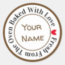 Search for from the oven of stickers Made with love