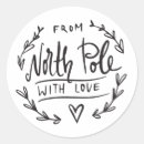 Search for from the north pole stickers Xmas