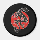 Search for white dragon magnets Fantasy