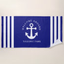 Search for boat beach towels Navy