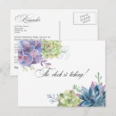 Search for succulents postcards Rsvp